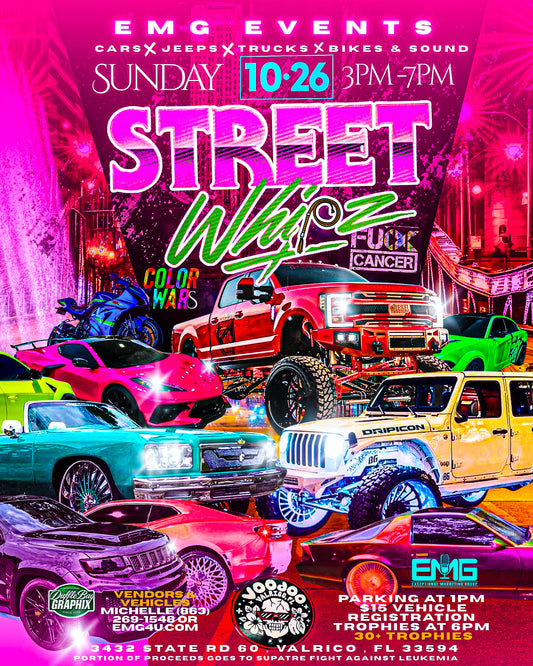 Street Whipz ❌ Cancer at Voodoo Brewing Co in Valrico