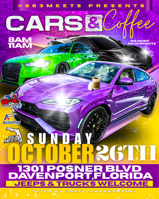 Cars & Coffee in Davenport