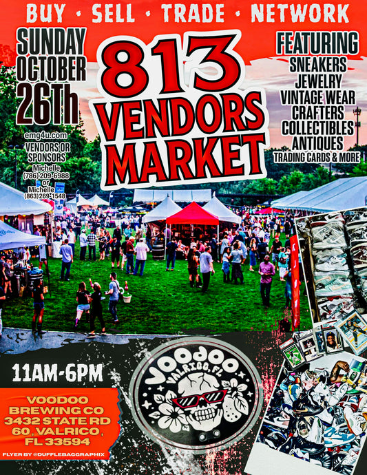 813 Vendors Market at Voodoo Brewing Co in Valrico