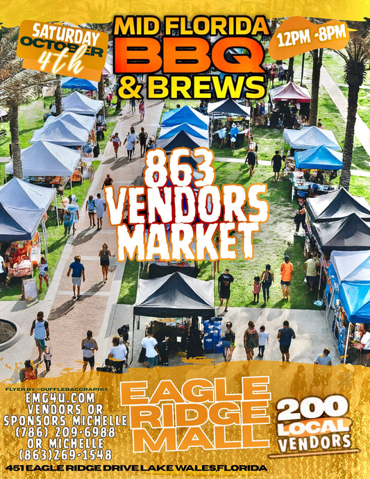 Midflorida BBQ & Brews ||863 VENDORS Market